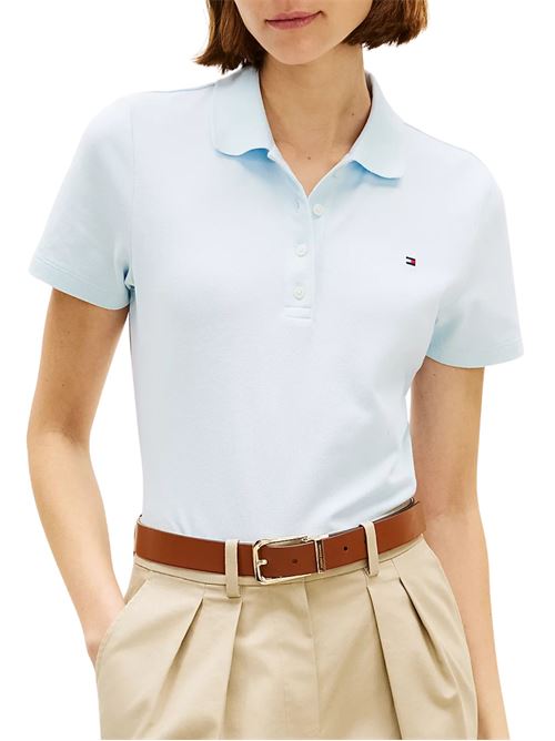 Polo slim fit in piquet Tommy Hilfiger | WW0WW43225CYR